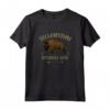 Regalo Souvenir Bison Buffalo al PARCO NAZIONALE DI YELLOWSTONE Maglietta - Yellowstone National Park Outdoor Adventure T-shirt for Men Women Boys Girls