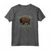 Regalo Souvenir Bison Buffalo al PARCO NAZIONALE DI YELLOWSTONE Maglietta - Yellowstone National Park Outdoor Adventure T-shirt for Men Women Boys Girls
