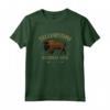 Regalo Souvenir Bison Buffalo al PARCO NAZIONALE DI YELLOWSTONE Maglietta - Yellowstone National Park Outdoor Adventure T-shirt for Men Women Boys Girls