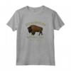 Regalo Souvenir Bison Buffalo al PARCO NAZIONALE DI YELLOWSTONE Maglietta - Yellowstone National Park Outdoor Adventure T-shirt for Men Women Boys Girls