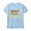 Best Dad Ever - Maglietta Festa del Papà Vintage Retro - Regalo per il Papà - Ideale per la Festa del Papà