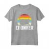 Chonker HapTiger Maglietta - Funny Fat Cat Tee for Cat Lovers - Vintage Retro Chonky Cat Design