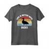 T-Shirt Duck | La Vita è Migliore con le Anatre Maglietta - Regalo divertente per Amanti delle Anatre - Ideale per Natale o Compleanno