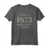 Made In 1973 Built Like A Tank - Maglietta Militare per Compleanno - Ideale per Allenamento o Sollevamento Pesi