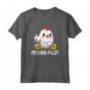 Pollara Pazza Regalo Gallina - Maglietta Azienda Agricola con Design di Pollo - Idea Regalo Originale per Amanti degli Animali e Contadini