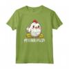 Pollara Pazza Regalo Gallina - Maglietta Azienda Agricola con Design di Pollo - Idea Regalo Originale per Amanti degli Animali e Contadini