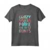 Crazy Sisters Make the Best Aunts - Maglietta divertente per la Zia - Idea Regalo Compleanno o Natale