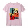Salsa Dancing Tshirt per Salsa Dancer - Retro Donna Salsa Maglietta - Baila conmigo - Ideale per Ballerini di Salsa