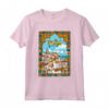 Orizzonte della Città di Lisbona Vintage Retro Design - Maglietta Souvenir Portogallo Ornamenti - Ideale per Regalo Compleanno o Natale