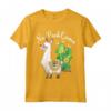 No Problama Lama Divertente Con Cactus Alpaca - Regalo Maglietta per Amanti degli Animali - Leggera e Taglio Classico