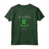 Celebrate San Patrizio con Maglietta Irlandese - Regalo Divertente per Natale e Compleanno - Design Leprechaun e Trifoglio