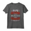 Migliore Padre del Mondo - Festa del Papà Maglietta per Figlio, Figlia, Figli e Fratelli - Ideale per Compleanno - Design Disponibile Anche per le Sorelle