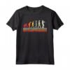 Evolution of Man Trombone Player - Vintage Retro Women Gift Maglietta - Ideale per gli Amanti del Trombone