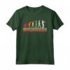 Evolution of Man Trombone Player - Vintage Retro Women Gift Maglietta - Ideale per gli Amanti del Trombone