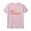 Evolution of Man Trombone Player - Vintage Retro Women Gift Maglietta - Ideale per gli Amanti del Trombone