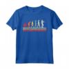 Evolution of Man Trombone Player - Vintage Retro Women Gift Maglietta - Ideale per gli Amanti del Trombone