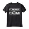 Festa di San Patrizio Vintage Italiano e Irlandese - Maglietta Unica per Celebrare la Cultura - Regalo Perfetto per le Vacanze