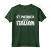 Festa di San Patrizio Vintage Italiano e Irlandese - Maglietta Unica per Celebrare la Cultura - Regalo Perfetto per le Vacanze