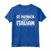 Festa di San Patrizio Vintage Italiano e Irlandese - Maglietta Unica per Celebrare la Cultura - Regalo Perfetto per le Vacanze