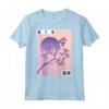 Retro Otaku - Fiori di ciliegio giapponesi Sakura Vaporwave Maglietta - Estetica Kawaii Anime Goth Pastello