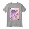 Retro Otaku - Fiori di ciliegio giapponesi Sakura Vaporwave Maglietta - Estetica Kawaii Anime Goth Pastello