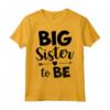 Big Sister To Be 2023 - Maglietta Annuncio di Gravidanza per Sorella Maggiore - Ideale per Baby Shower o Regalo