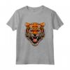 Cool Wild Tiger Tee shirts - Unique Tiger Fashion Graphic Design Maglietta - Perfect Tiger Gift for Men, Women, and Kids