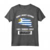 Uruguay Amore - Scusa Non Stavo Ascoltando Stavo Pensando all'Uruguay Maglietta - Stile Grunge Bandiera dell'Uruguay