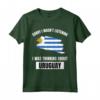 Uruguay Amore - Scusa Non Stavo Ascoltando Stavo Pensando all'Uruguay Maglietta - Stile Grunge Bandiera dell'Uruguay