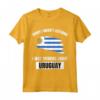 Uruguay Amore - Scusa Non Stavo Ascoltando Stavo Pensando all'Uruguay Maglietta - Stile Grunge Bandiera dell'Uruguay