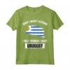 Uruguay Amore - Scusa Non Stavo Ascoltando Stavo Pensando all'Uruguay Maglietta - Stile Grunge Bandiera dell'Uruguay