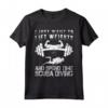 Lift Weights Scuba Diving - Design Divertente Esercizio Maglietta Leggera - Ideale per Fitness e Subacquei
