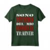 Divertenti Palestra Fitness - Vittima Del Mio Personal Trainer Maglietta - Regalo Compleanno Natale