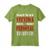 Divertenti Palestra Fitness - Vittima Del Mio Personal Trainer Maglietta - Regalo Compleanno Natale