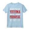 Divertenti Palestra Fitness - Vittima Del Mio Personal Trainer Maglietta - Regalo Compleanno Natale