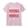 Divertenti Palestra Fitness - Vittima Del Mio Personal Trainer Maglietta - Regalo Compleanno Natale