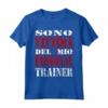 Divertenti Palestra Fitness - Vittima Del Mio Personal Trainer Maglietta - Regalo Compleanno Natale
