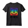 Nessuna Guerra, Peace Sign - Maglietta contro la Guerra Movimento Pacifista - Ottima Idea Regalo per Sostenitori della Pace