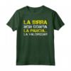 Magliette Divertenti Uomo Birra E Pancia - Shirt Frasi Alcol Maglietta - Ideale Regalo per Amanti della Birra e Feste - Marca HapTiger