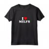 I Love Heart MILFs Day And Mature Women's Funny Shirt Canotta - Perfect Gag Gift for MILFs Lovers - Ideal for Valentine's Day or Birthday