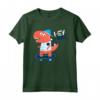 Hey Dude, Skating Tee shirts, Dinosaur Cool Graphic Designs Maglietta - Roar and Roll Funny Dino T-shirt for Kids and Adults