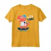 Hey Dude, Skating Tee shirts, Dinosaur Cool Graphic Designs Maglietta - Roar and Roll Funny Dino T-shirt for Kids and Adults