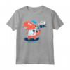 Hey Dude, Skating Tee shirts, Dinosaur Cool Graphic Designs Maglietta - Roar and Roll Funny Dino T-shirt for Kids and Adults