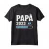Futuro Papà 2023 Loading - Maglietta Divertente per Papà Padre - Ideale per Regalo di Annuncio di Gravidanza, Compleanno o Natale