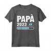 Futuro Papà 2023 Loading - Maglietta Divertente per Papà Padre - Ideale per Regalo di Annuncio di Gravidanza, Compleanno o Natale