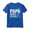 Futuro Papà 2023 Loading - Maglietta Divertente per Papà Padre - Ideale per Regalo di Annuncio di Gravidanza, Compleanno o Natale