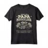 Divertente Idea Regalo Motociclistica Per Papà Motociclista - Maglietta Born to Ride - Accessorio Divertente per Motociclette
