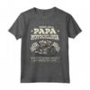 Divertente Idea Regalo Motociclistica Per Papà Motociclista - Maglietta Born to Ride - Accessorio Divertente per Motociclette