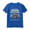 Divertente Idea Regalo Motociclistica Per Papà Motociclista - Maglietta Born to Ride - Accessorio Divertente per Motociclette