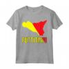 FUTTITINNI Sicilia Italy Italian Flag T-shirt - Perfect Gift for Sicilian Pride - Buy Online